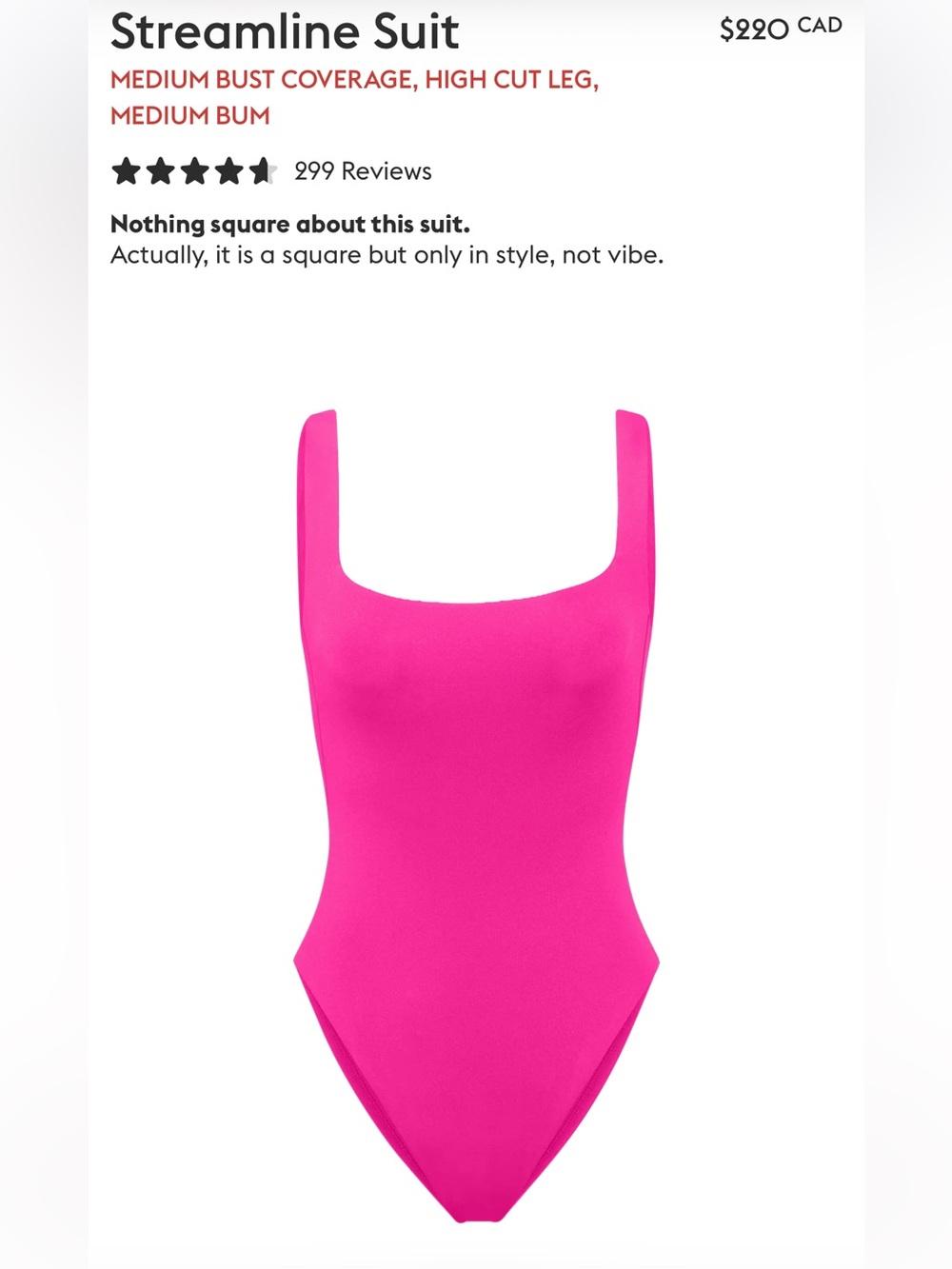 Left On Friday Hot Pink Streamline Suit - Picture 3 of 7